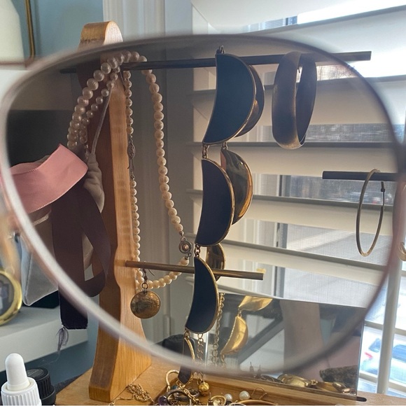 TOM FORD brown gradient aviator sunglasses, hard suede case & cleaning cloth - Picture 4 of 15